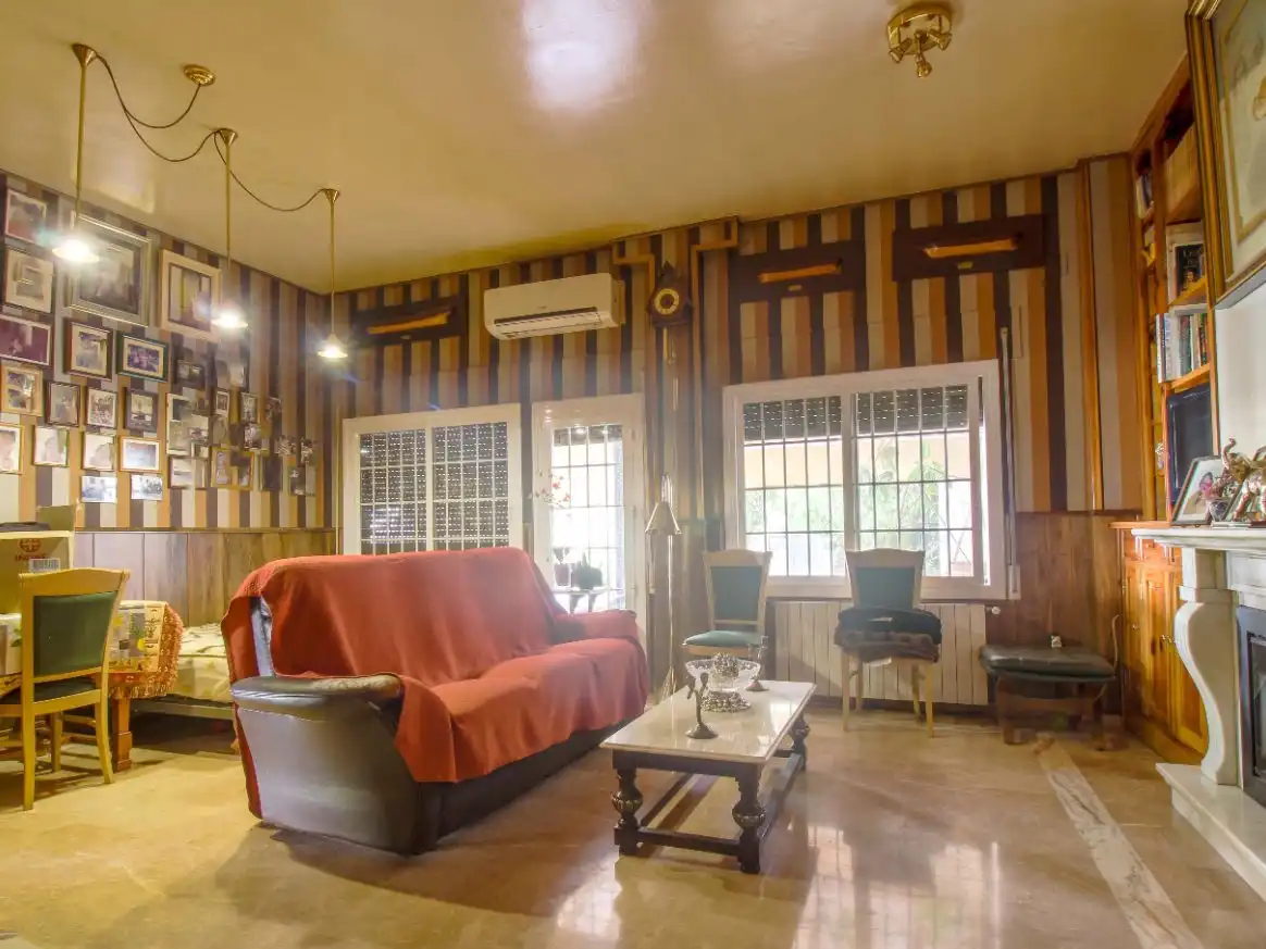 Sala de estar de Casa o chalet en venta en Úbeda con Aire acondicionado y Piscina