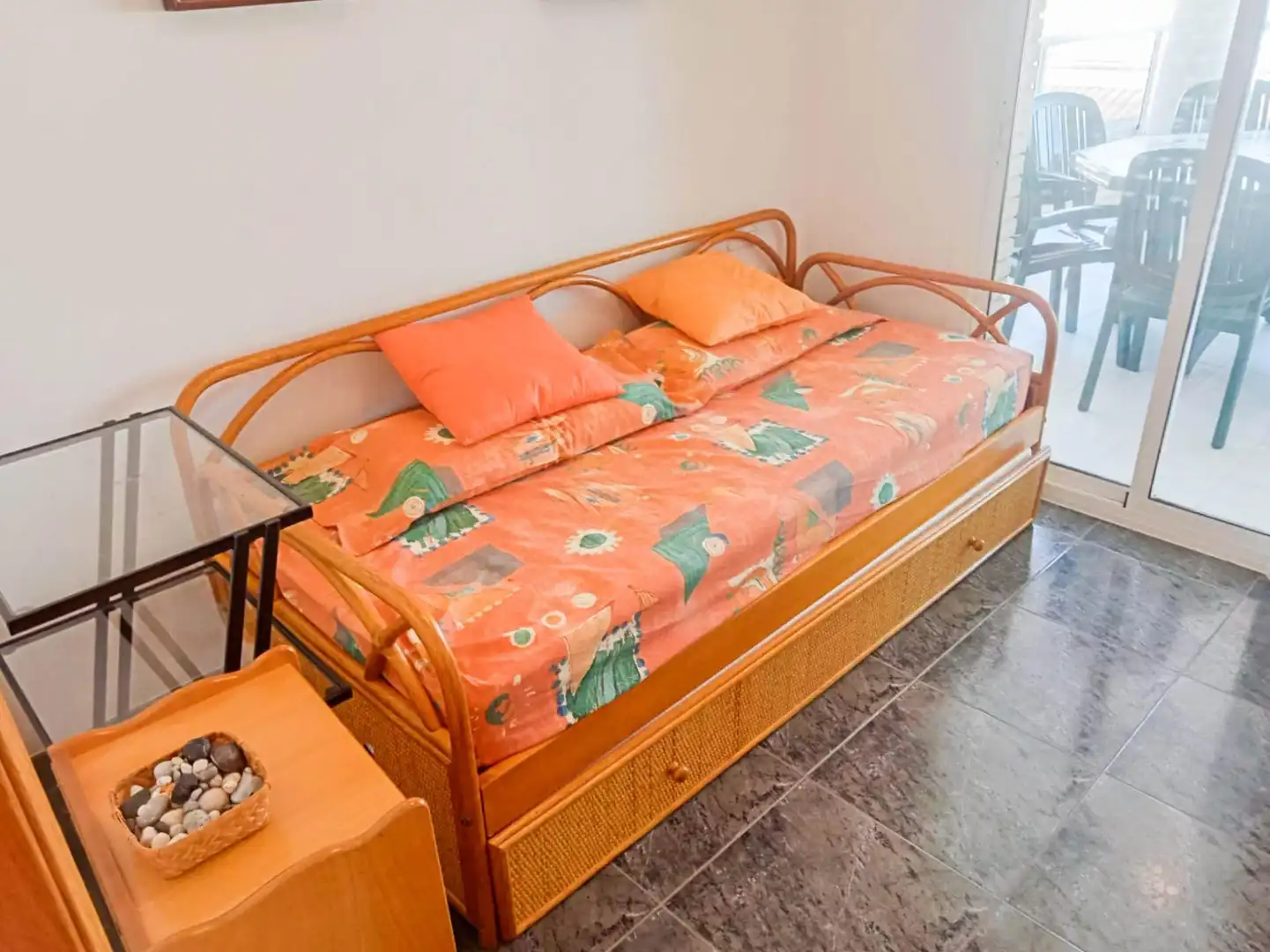 Bedroom of Flat for sale in Cunit  with Air Conditioner, Terrace and Community pool