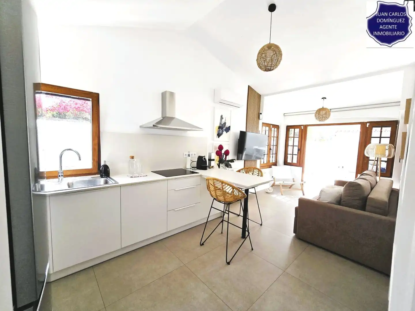 Cocina de Casa o chalet de alquiler en San Bartolomé de Tirajana con Aire acondicionado, Jardín privado y Terraza