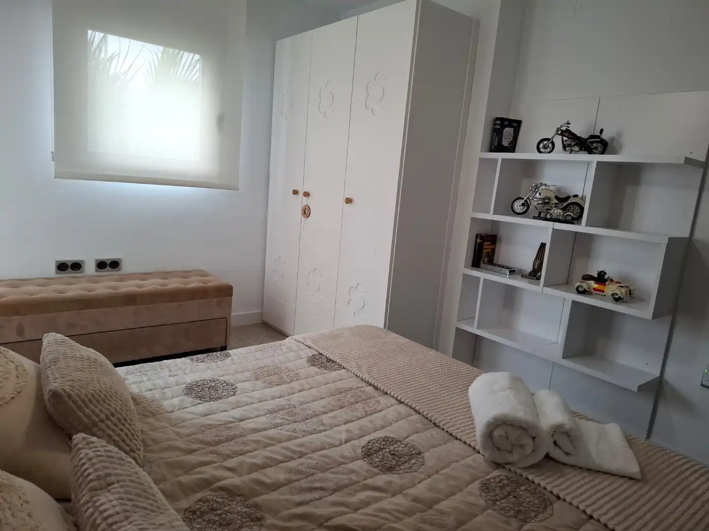 Bedroom of Houses for rent in La Zubia  with Air Conditioner, Heating and Private garden