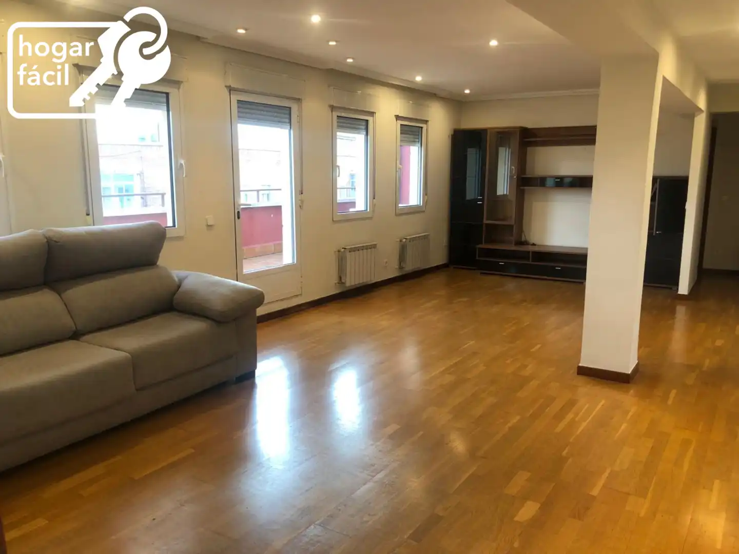 Sala de estar de Piso de alquiler en Valladolid con Terraza, Amueblado y Horno
