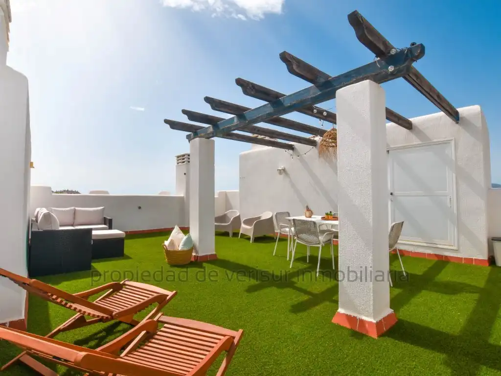 Terraza de Apartamento de alquiler en Vera