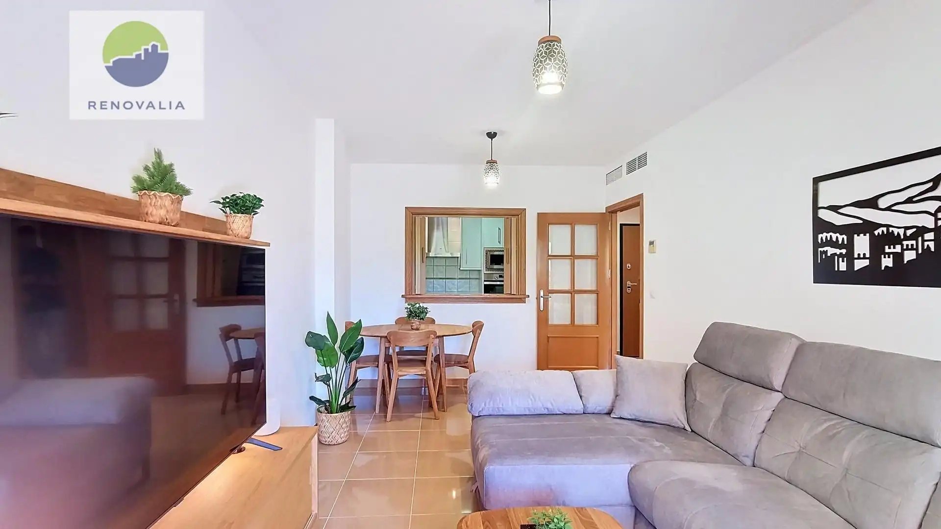 Wohnzimmer von Wohnung zum Verkauf in Granada mit Klimaanlage, Heizung und Terrasse