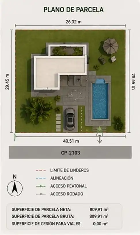 Terreny residencial en venda a Casanova 9