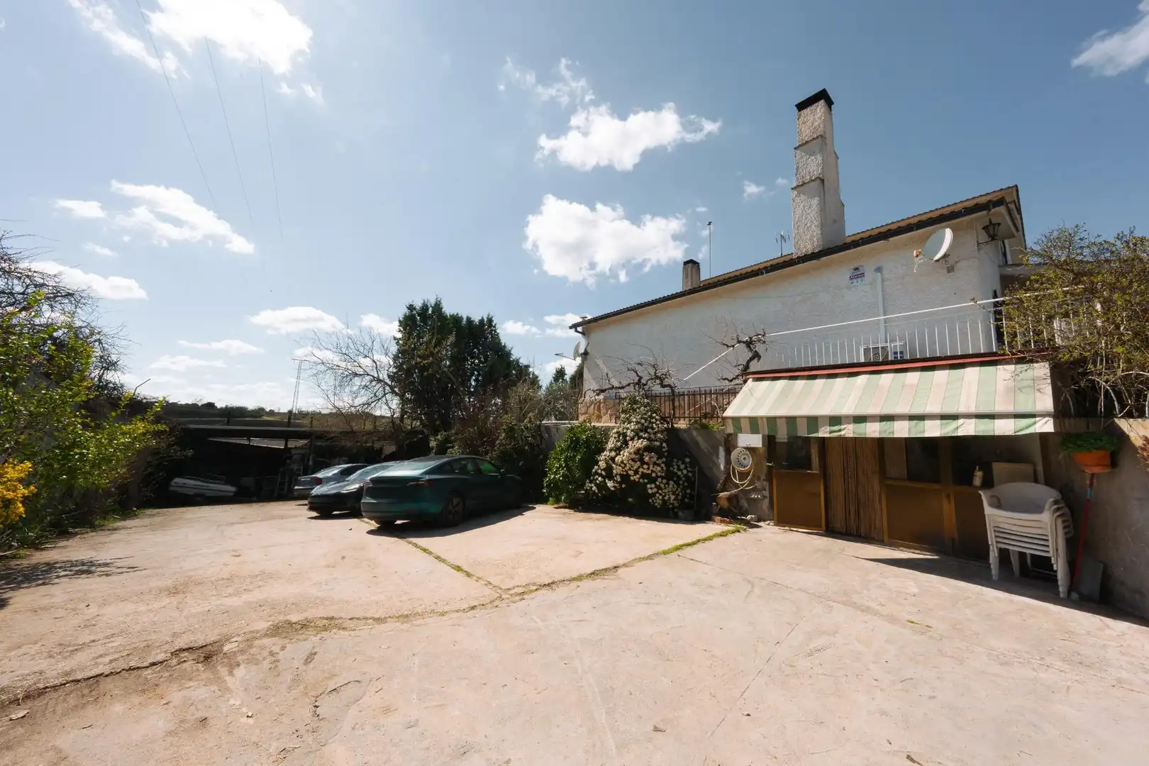 Vista exterior de Finca rústica en venda en Carranque amb Aire condicionat, Calefacció i Jardí privat