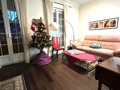 Living room of Flat for sale in  Madrid Capital  with Heating