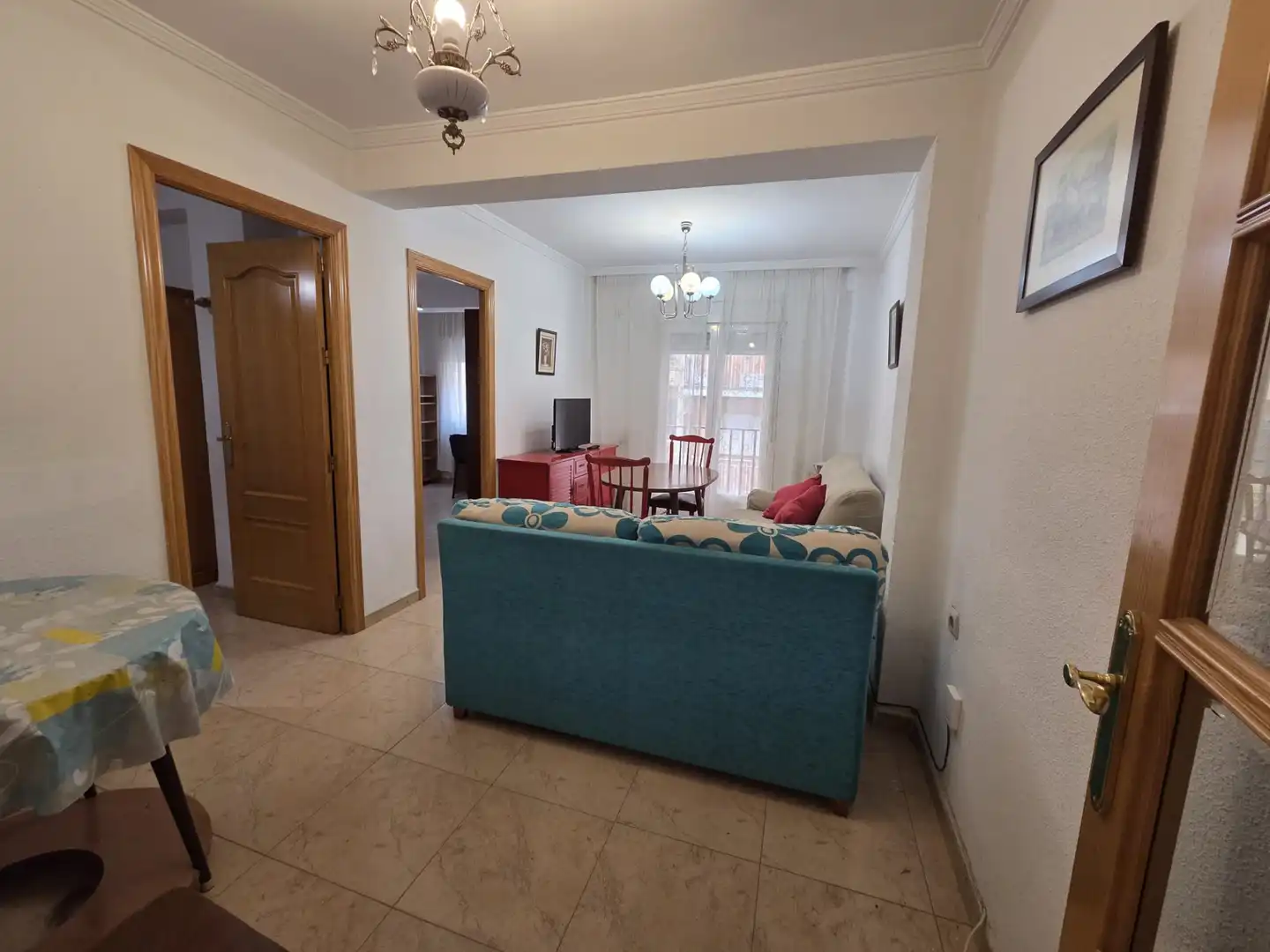 Living room of Flat for rent in Granada  with Furnished, Oven and Washing machine