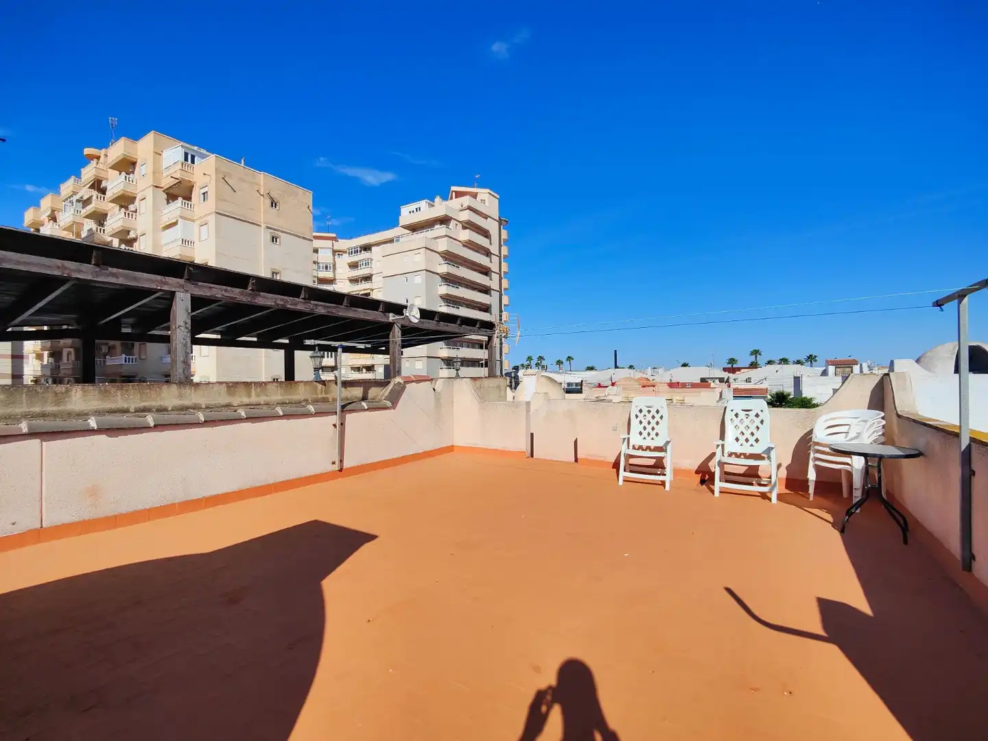 Terraza de Casa adosada en venta en Torrevieja con Aire acondicionado, Jardín privado y Terraza