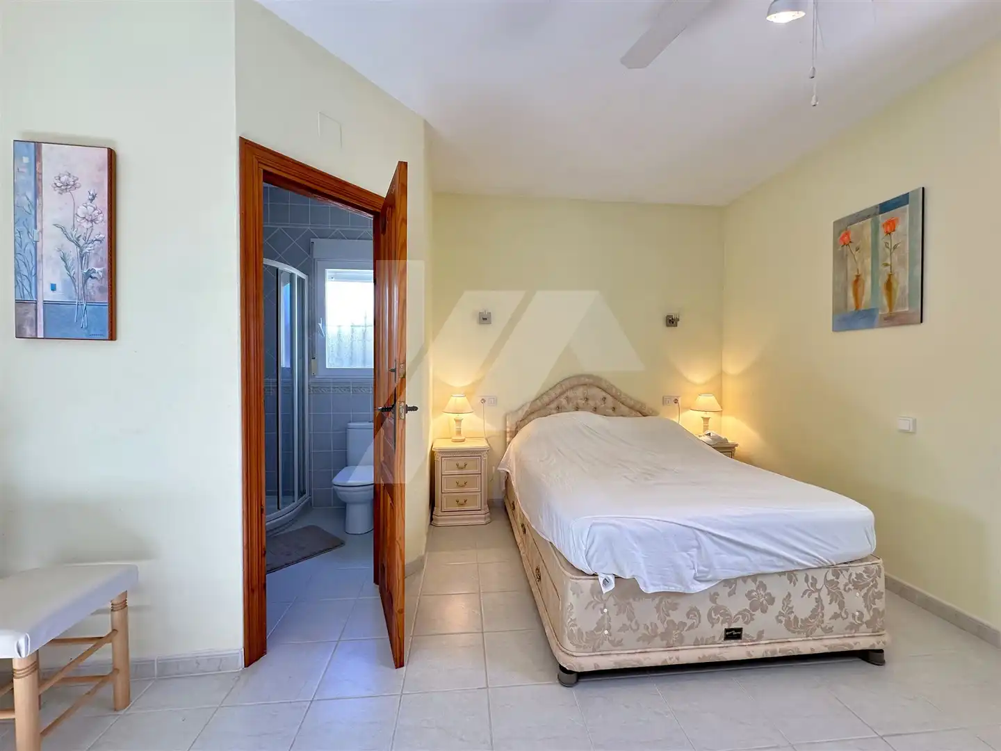 Habitación de Casa o chalet en venta en Benissa con Aire acondicionado, Calefacción y Jardín privado