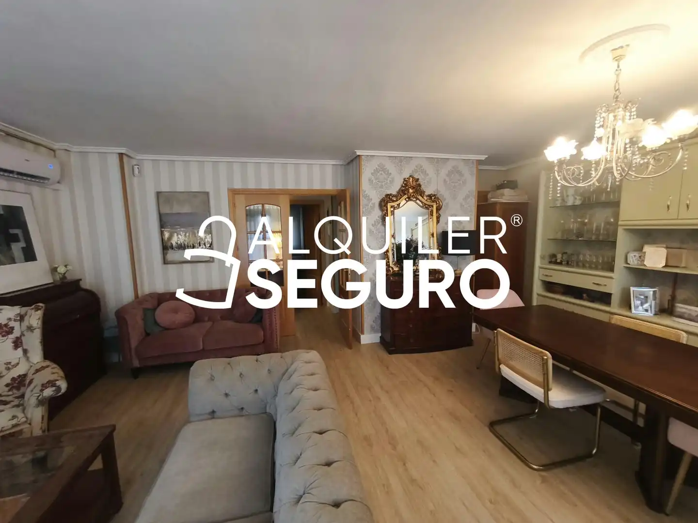Sala d'estar de Pis de lloguer en Zaragoza amb Aire condicionat, Calefacció i Terrassa