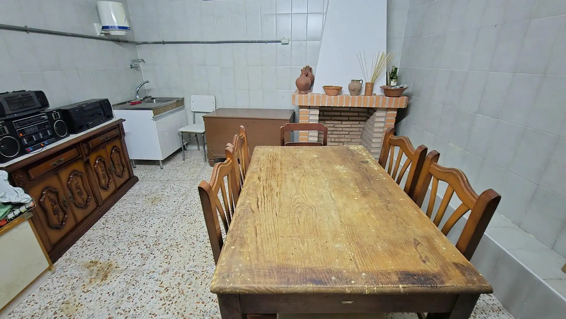 Cocina de Casa o chalet en venta en San Esteban de la Sierra con Amueblado