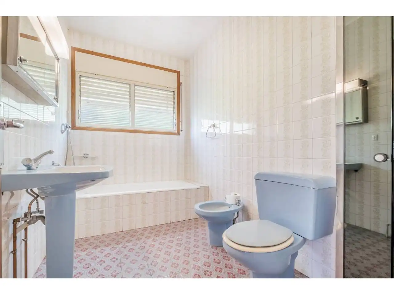 Badezimmer von Haus oder Chalet zum Verkauf in Matadepera mit Heizung, Privatgarten und Terrasse