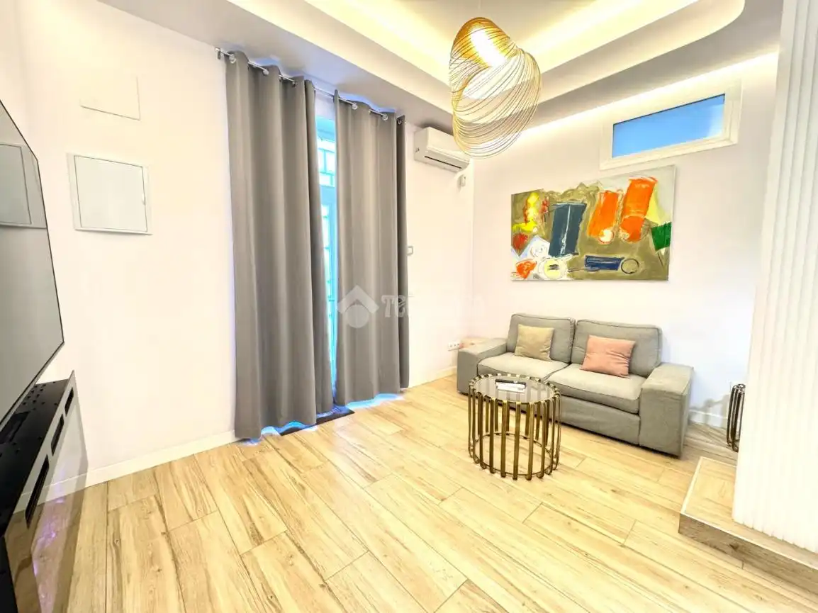 Sala de estar de Piso en venta en Madrid con Aire acondicionado y Amueblado