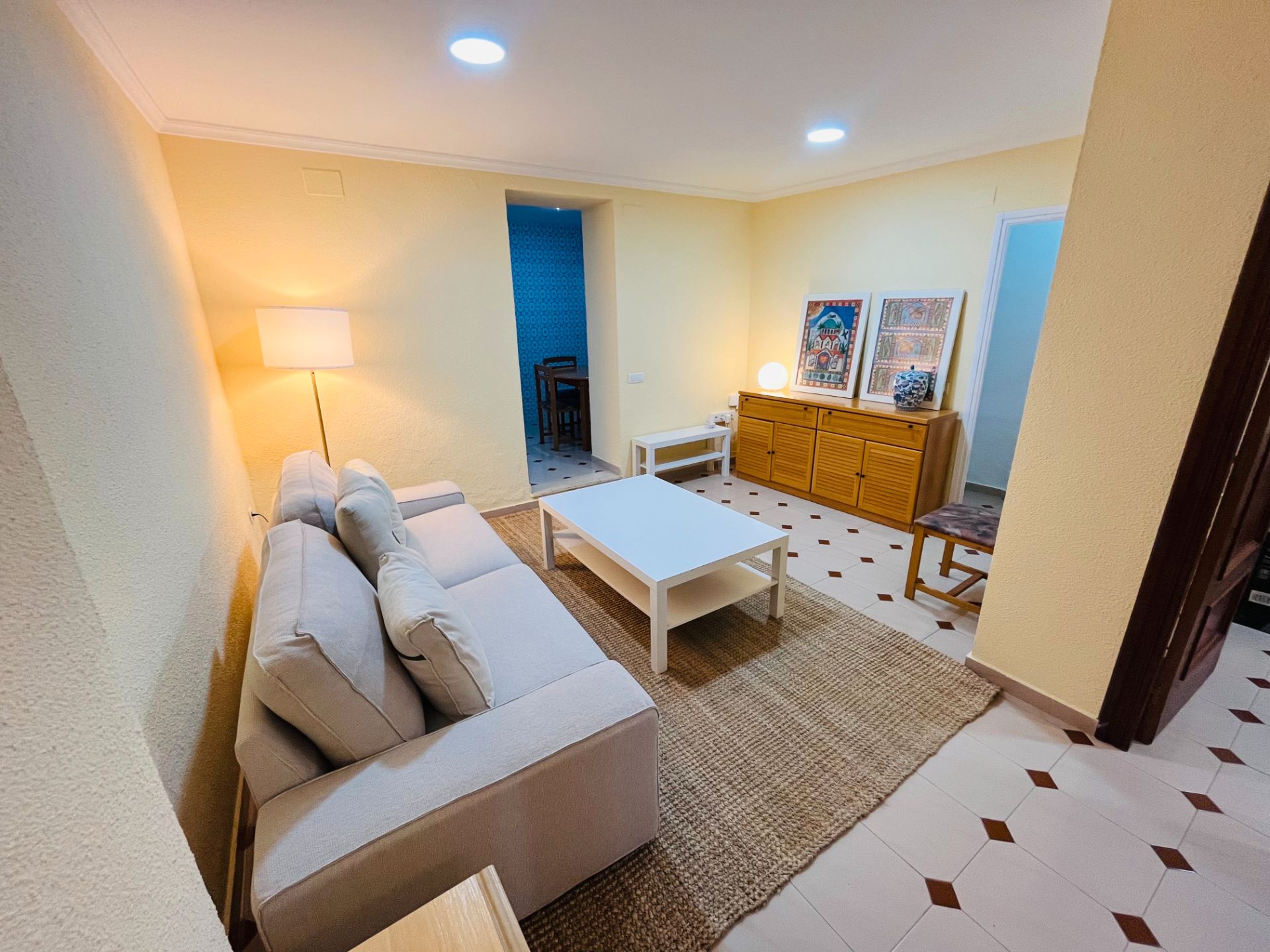 Living room of House or chalet to rent in Moncada  with Air Conditioner, Heating and Terrace