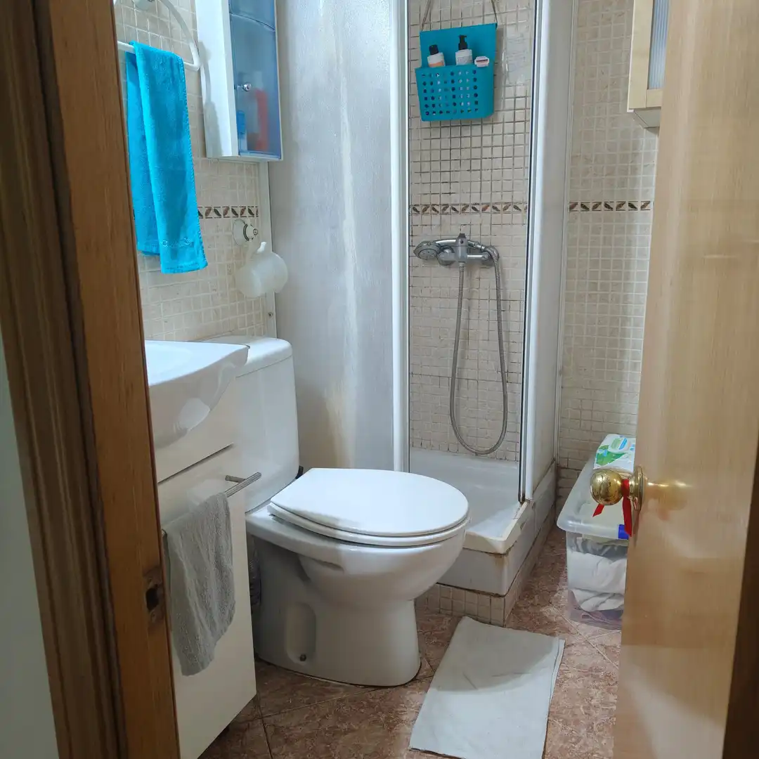 Baño de Planta baja en venta en L'Hospitalet de Llobregat con Terraza