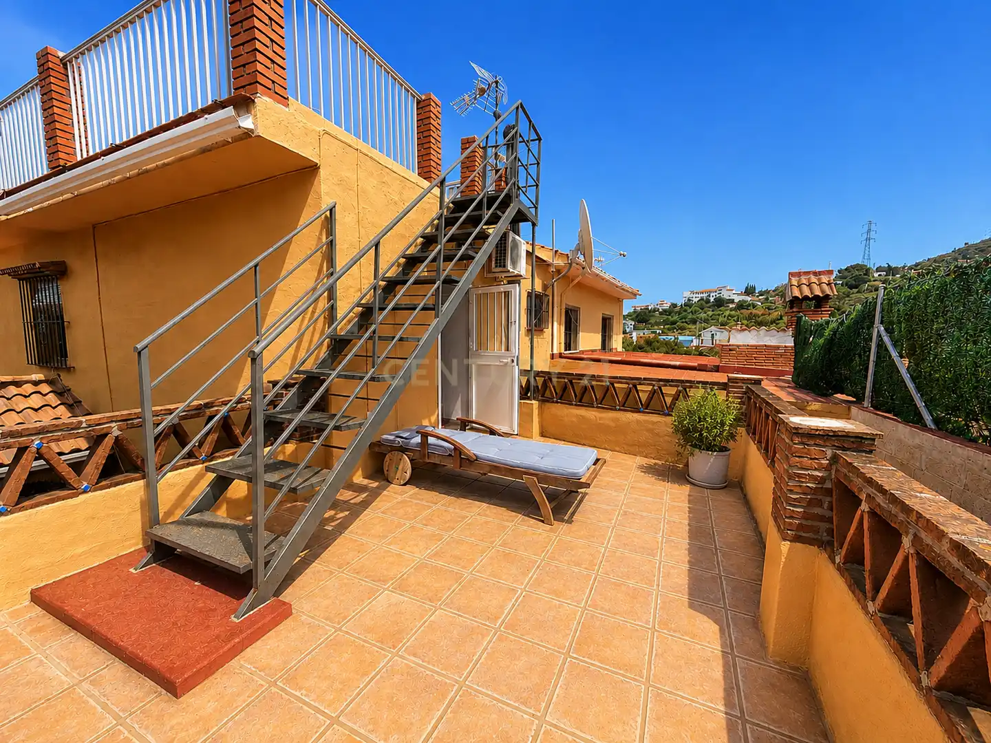 Terraza de Casa o chalet en venta en Alhaurín El Grande con Jardín privado, Trastero y Piscina