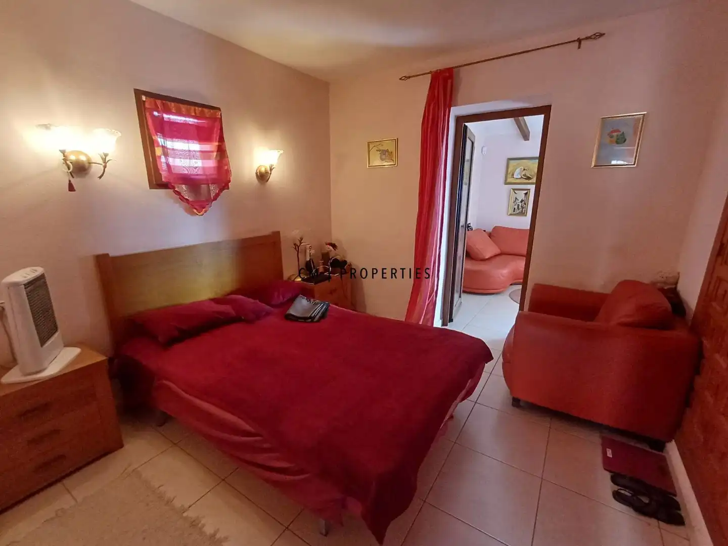 Schlafzimmer von Wohnung zum Verkauf in Benitachell / El Poble Nou de Benitatxell mit Klimaanlage, Terrasse und Schwimmbad