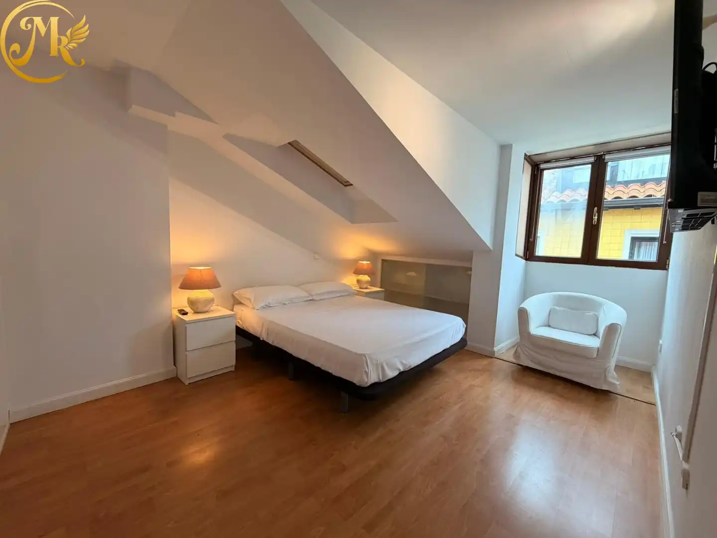 Schlafzimmer von Wohnung zum Verkauf in Santander mit Heizung und Möbliert