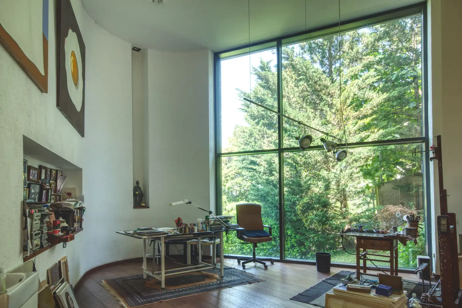 Wohnzimmer von Haus oder Chalet zum Verkauf in Sant Cugat del Vallès mit Klimaanlage, Heizung und Privatgarten