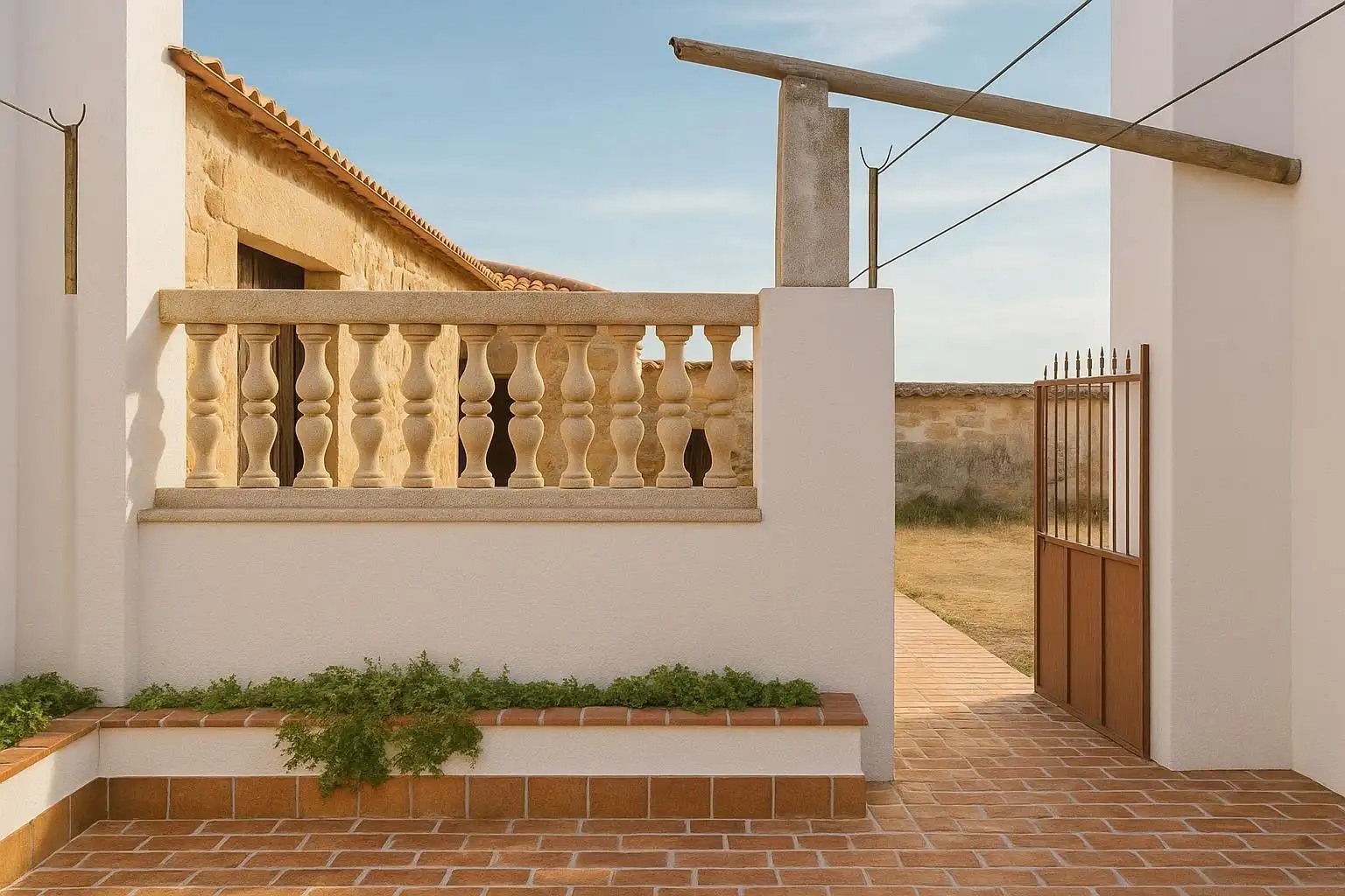 Terraza de Casa o chalet en venta en Mirandilla con Terraza