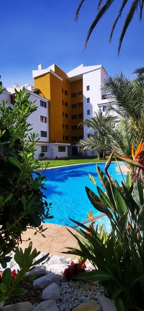Piscina de Apartament de lloguer en Torrevieja amb Aire condicionat, Calefacció i Terrassa