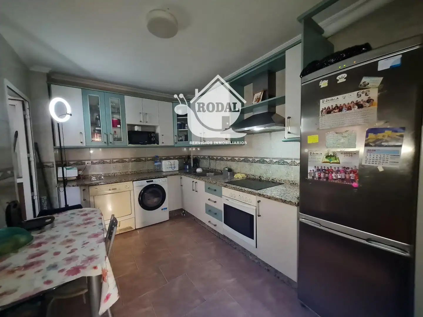 Cocina de Casa adosada en venta en Huércal de Almería con Aire acondicionado, Calefacción y Terraza