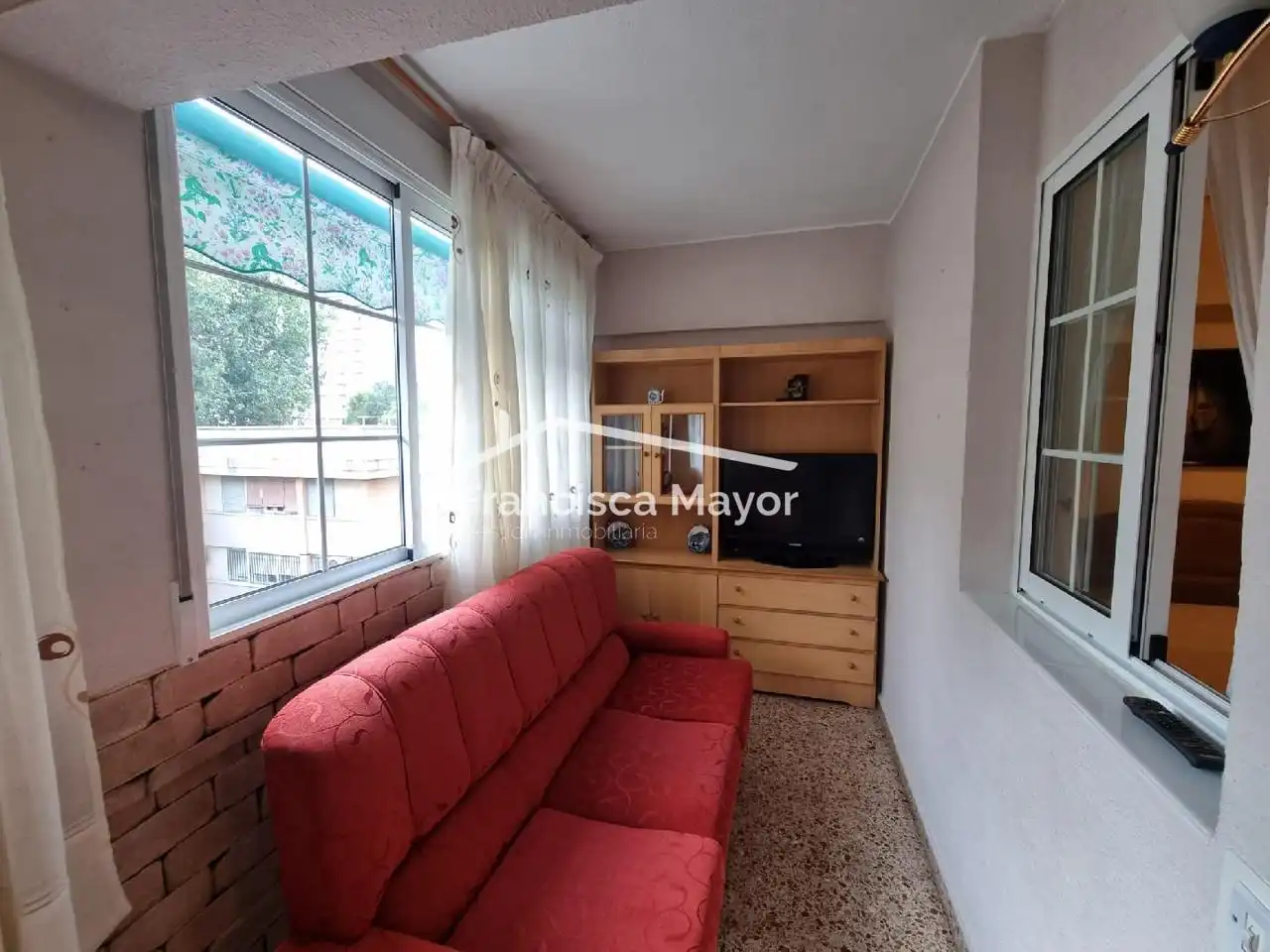Sala de estar de Piso de alquiler en Valencia con Aire acondicionado y Amueblado