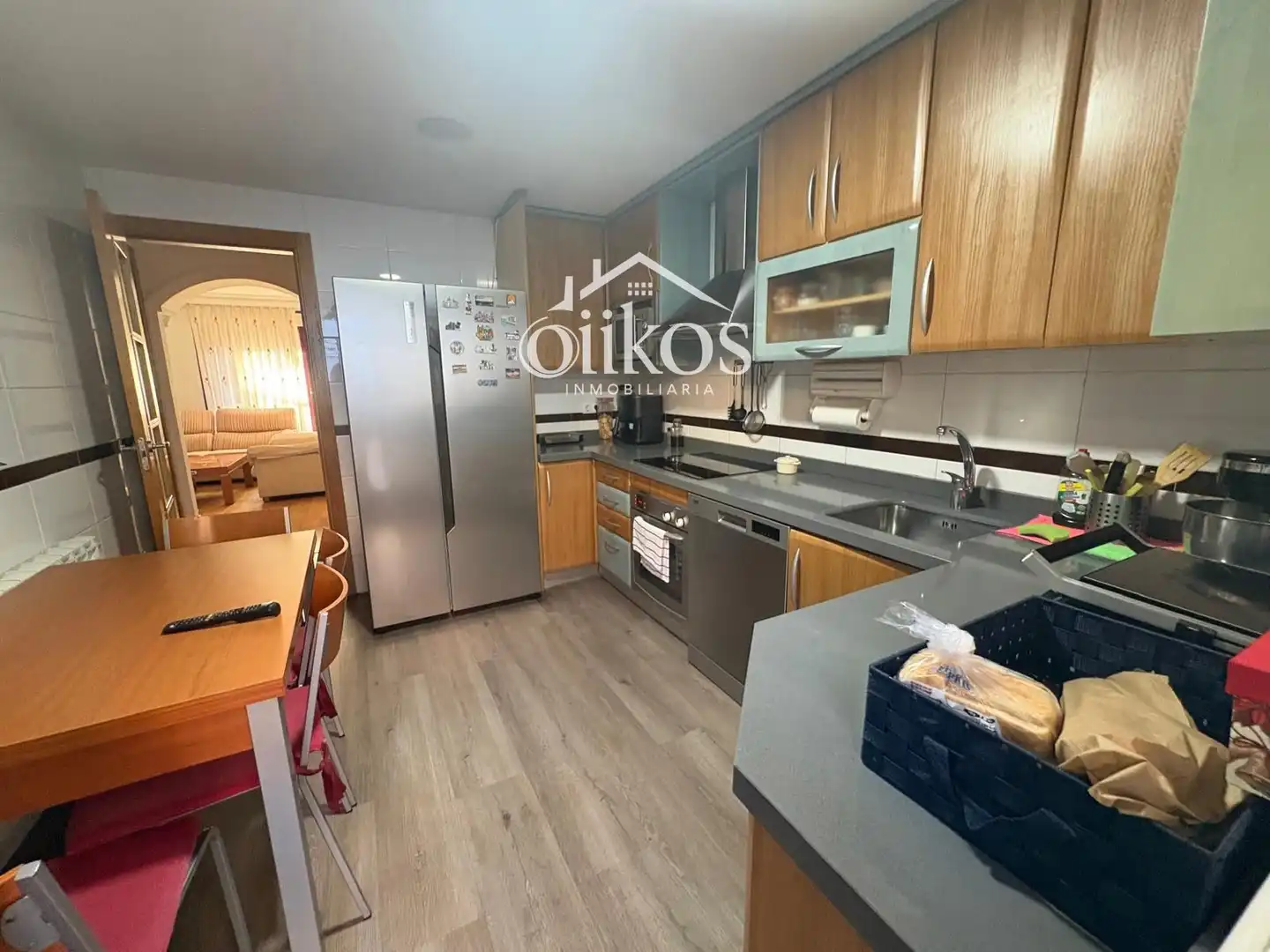 Cocina de Casa adosada en venta en Salamanca con Calefacción y Balcón