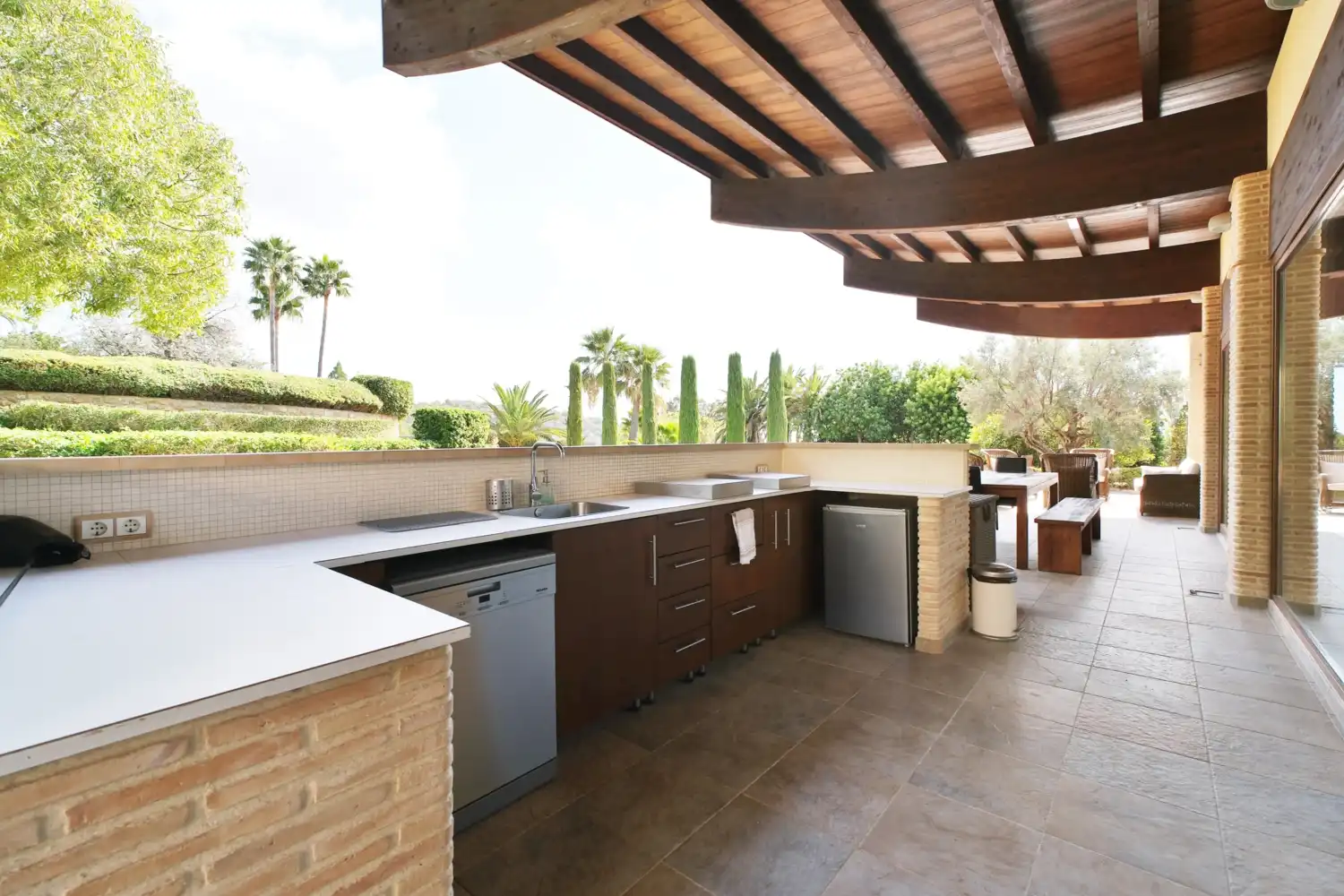 Terraza de Casa o chalet en venta en Puçol con Aire acondicionado, Calefacción y Jardín privado