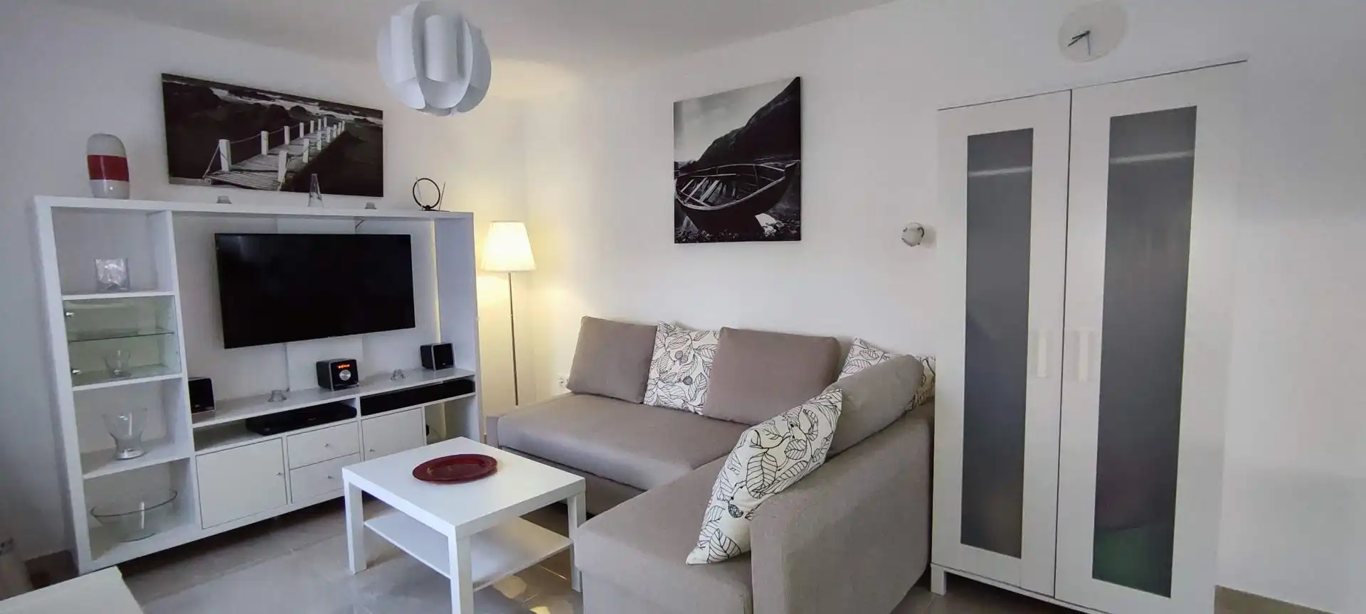 Wohnzimmer von Wohnungen zum Verkauf in Antigua mit Terrasse, Möbliert und Gemeinschaftspool