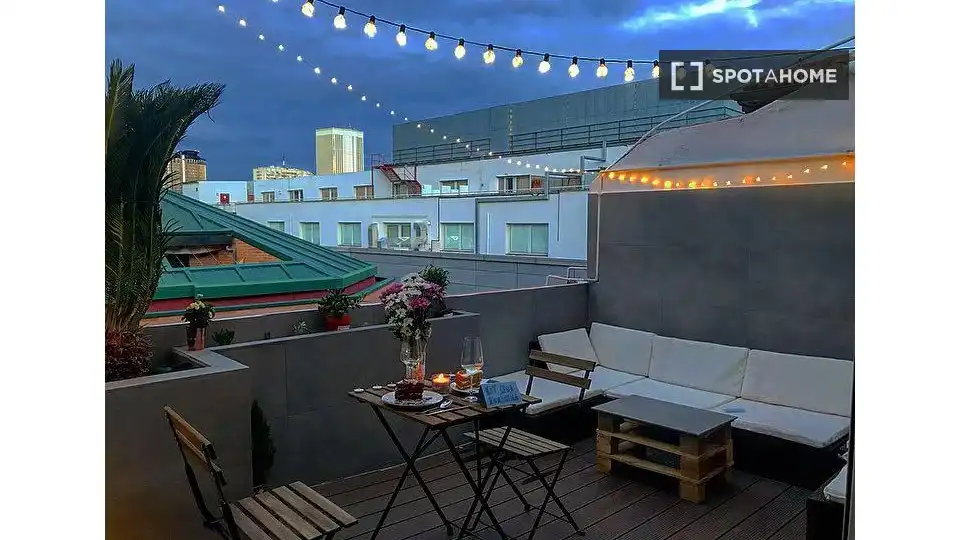Terrace of Flat for rent in Tetuán