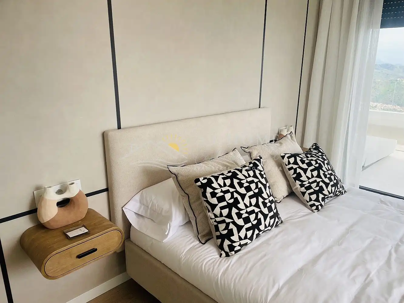 Schlafzimmer von Wohnungen zum Verkauf in Rincón de la Victoria mit Terrasse, Schwimmbad und Ofen