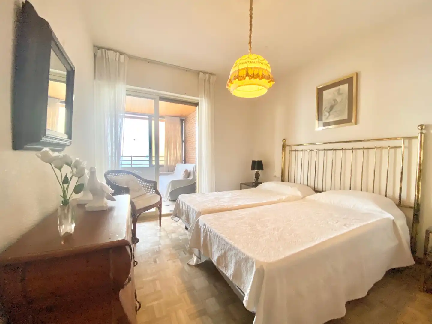 Bedroom of Apartments for rent in Benidorm  with Heating, Swimming Pool and Furnished