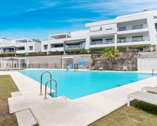 Swimming pool of Flat for sale in Estepona  with Air Conditioner and Furnished