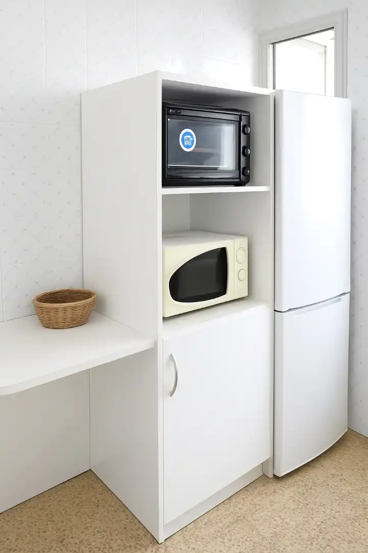 Cocina de Apartamento de alquiler en Peñíscola / Peníscola con Terraza, Amueblado y Horno