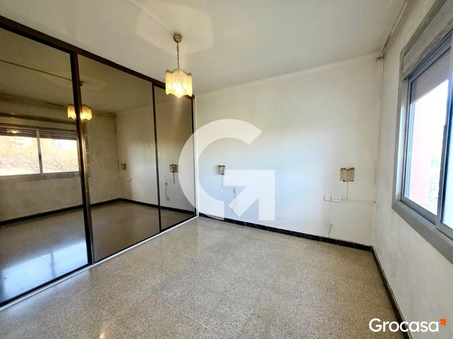 Bedroom of Flat for sale in Cornellà de Llobregat  with Air Conditioner, Heating and Oven