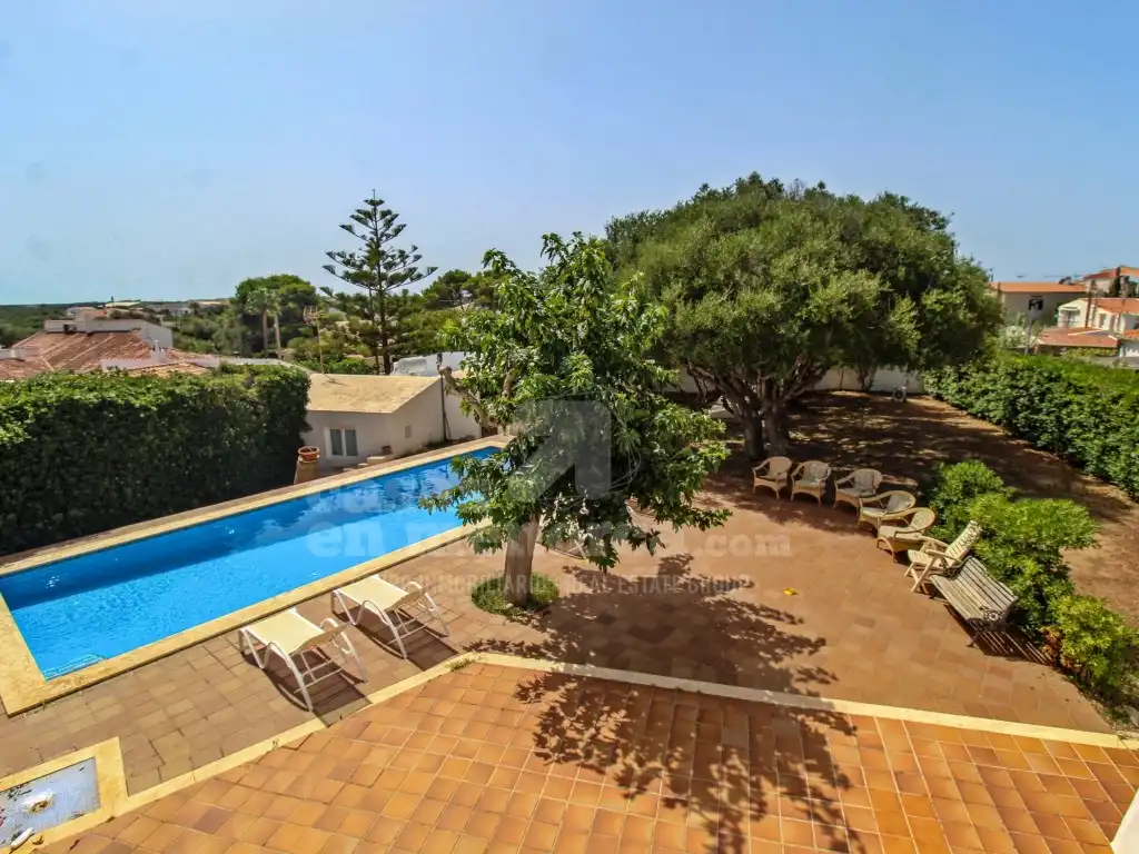 Piscina de Casa o xalet en venda en Es Castell amb Aire condicionat, Calefacció i Jardí privat
