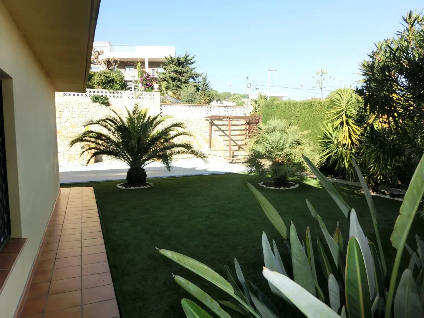 Jardí de Casa o xalet en venda en Canet de Mar amb Jardí privat, Terrassa i Piscina
