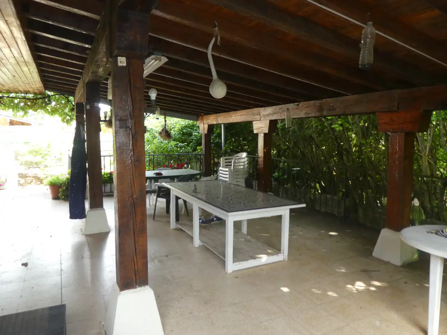 Terraza de Casa adosada en venta en Castrillo del Val con Calefacción, Jardín privado y Parquet