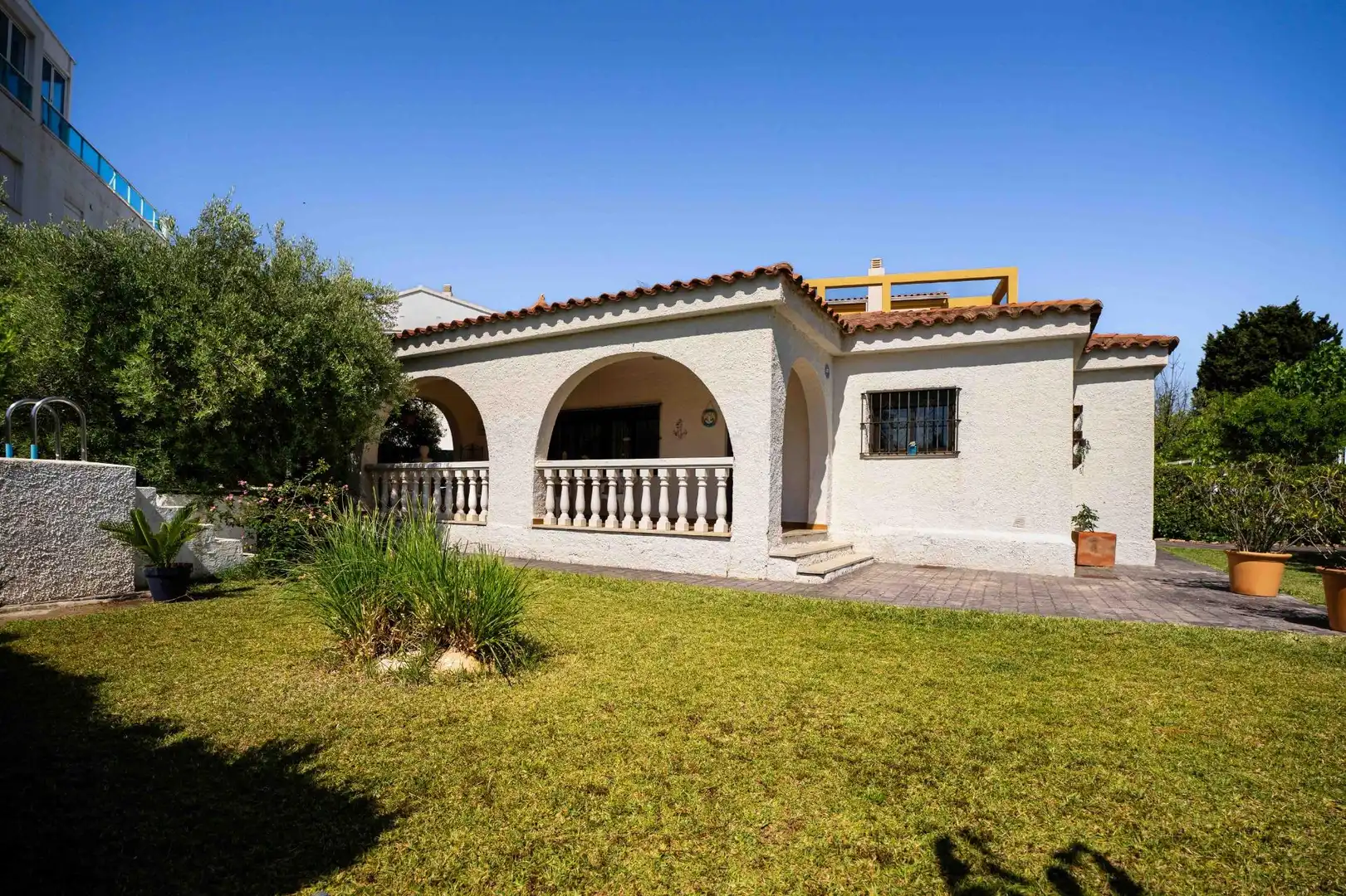 Garden of Houses for sale in Alcalà de Xivert  with Private garden, Terrace and Swimming Pool