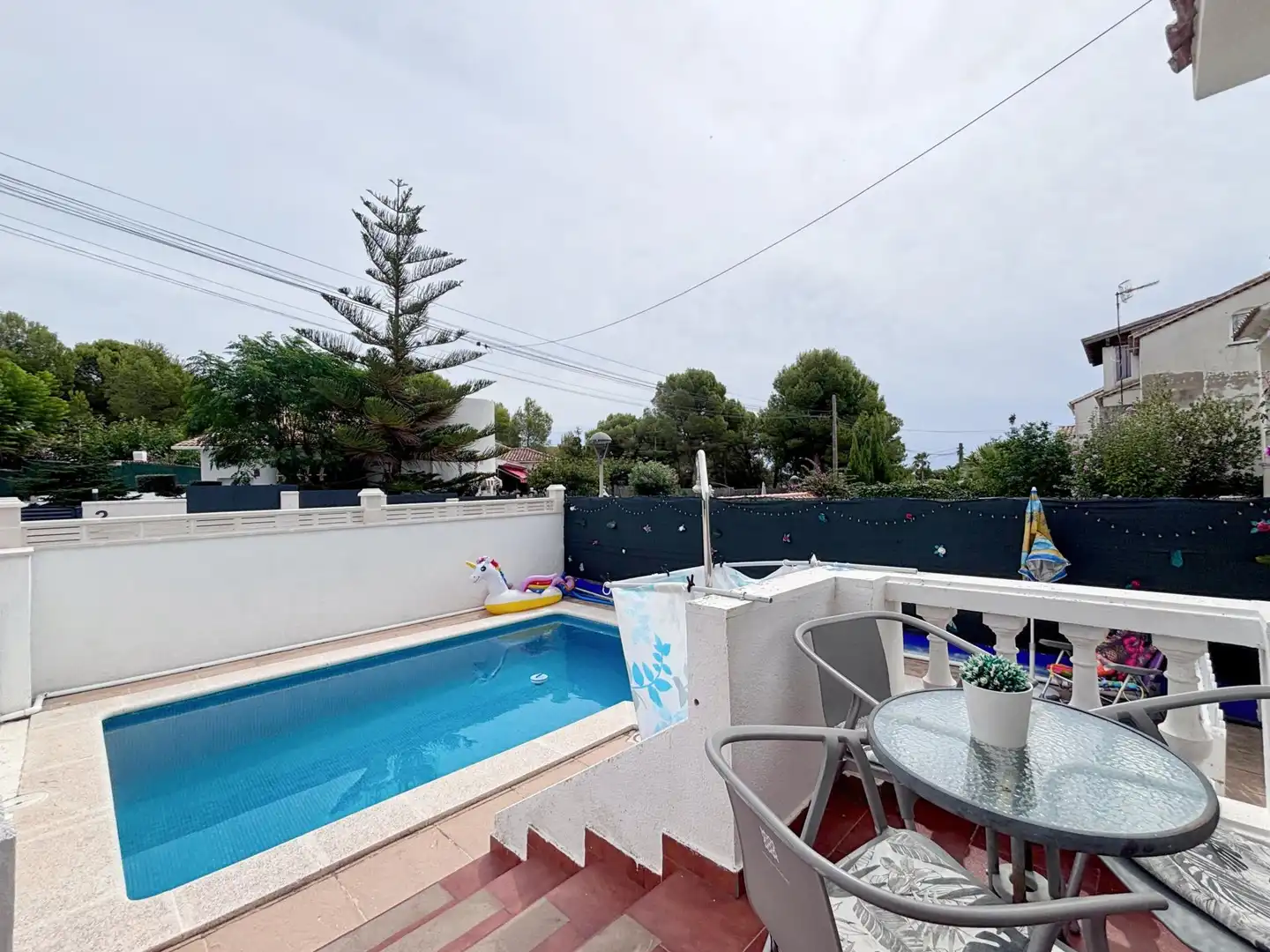 Piscina de Casa o xalet en venda en Cunit amb Aire condicionat