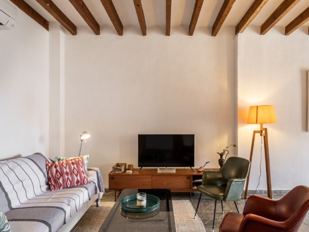 Sala d'estar de Pis de lloguer en  Palma de Mallorca