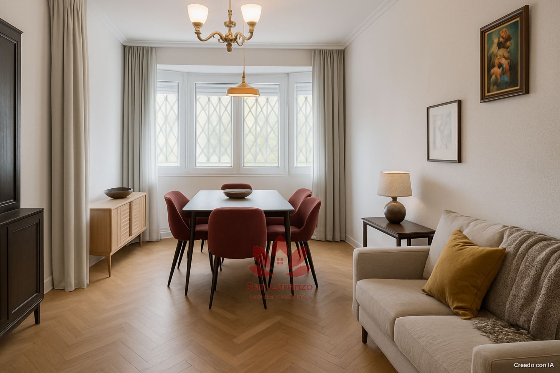 Comedor de Piso en venta en  Madrid Capital