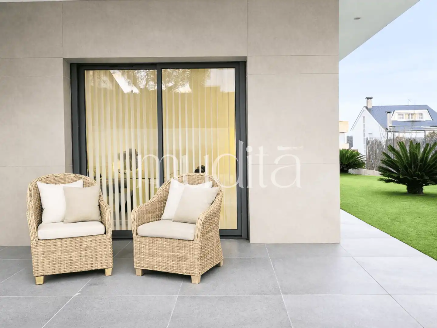 Terrasse von Haus oder Chalet zum Verkauf in Palau-solità i Plegamans mit Heizung, Privatgarten und Terrasse