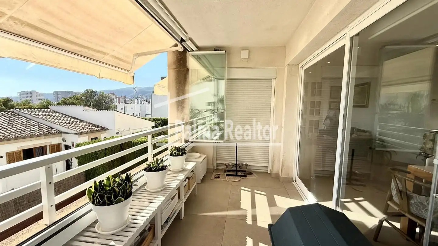 Vista exterior de Dúplex en venda en  Palma de Mallorca amb Aire condicionat, Calefacció i Jardí privat