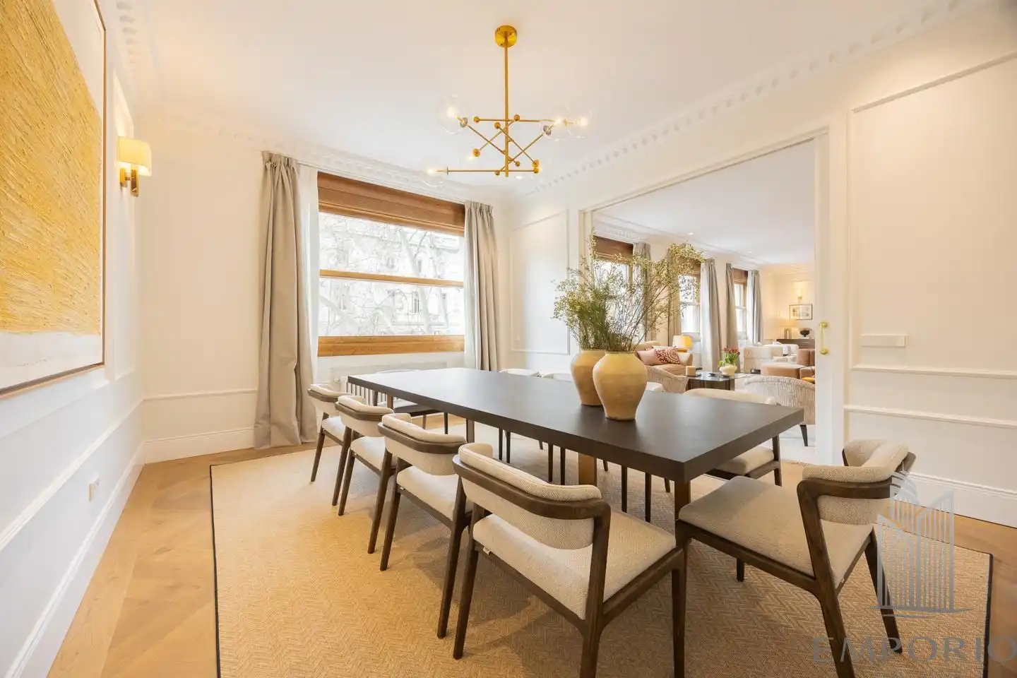 Esszimmer von Wohnung zum Verkauf in Madrid mit Klimaanlage, Heizung und Terrasse