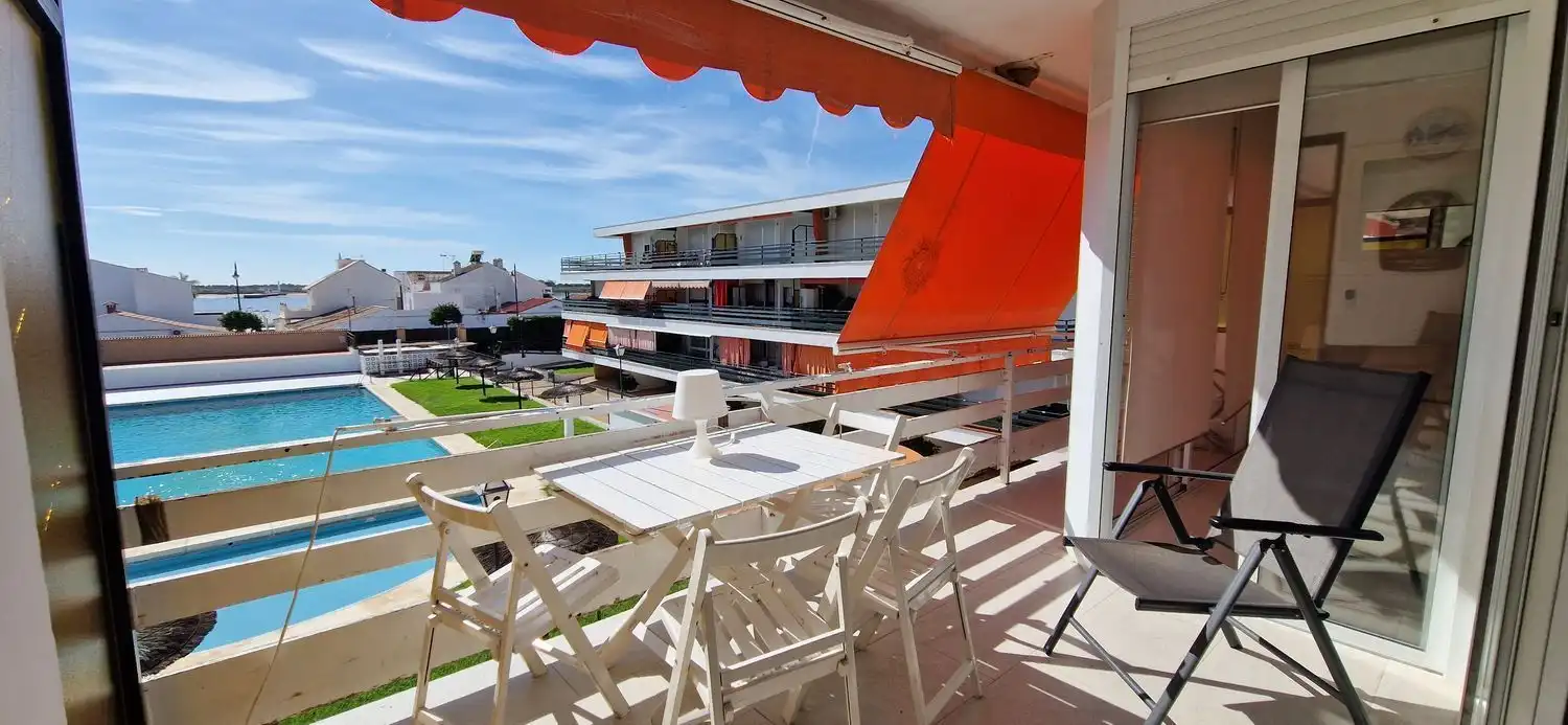 Terrace of Flat for rent in El Rompido  with Terrace, Storage room and Community pool