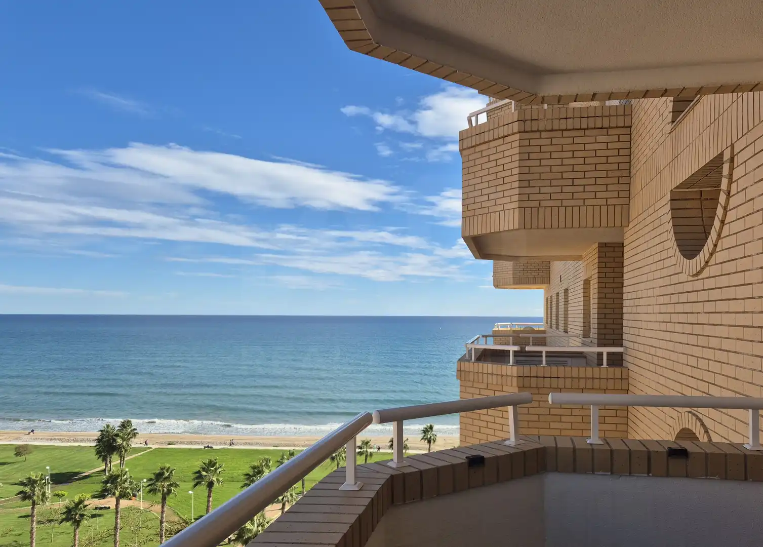 Bedroom of Flat for sale in Oropesa del Mar / Orpesa  with Air Conditioner, Terrace and Swimming Pool