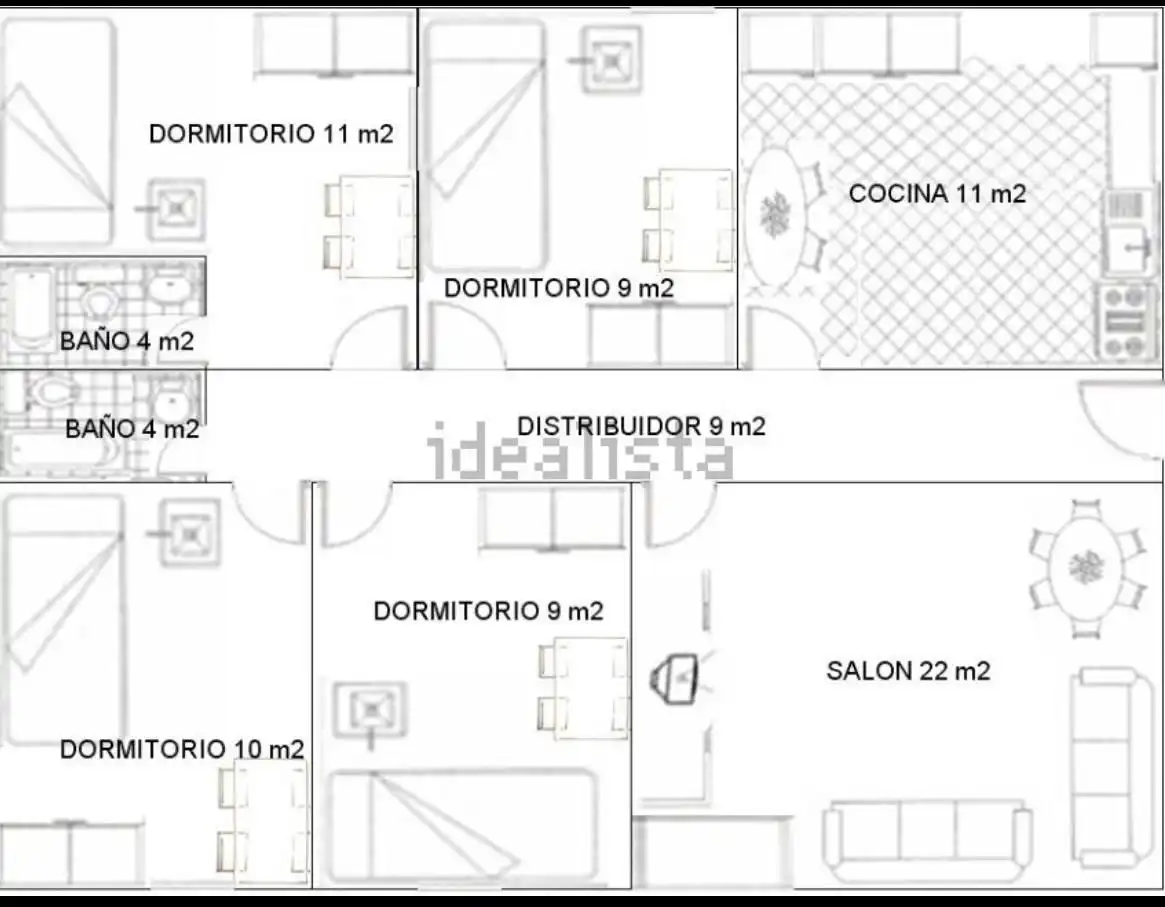 Zimmer in Calle Luis Pasteur, 8, San Ginés