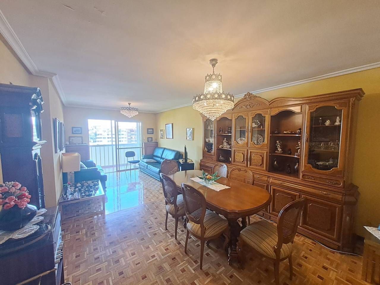 Dining room of Flat for sale in Burgos Capital  with Heating and Terrace